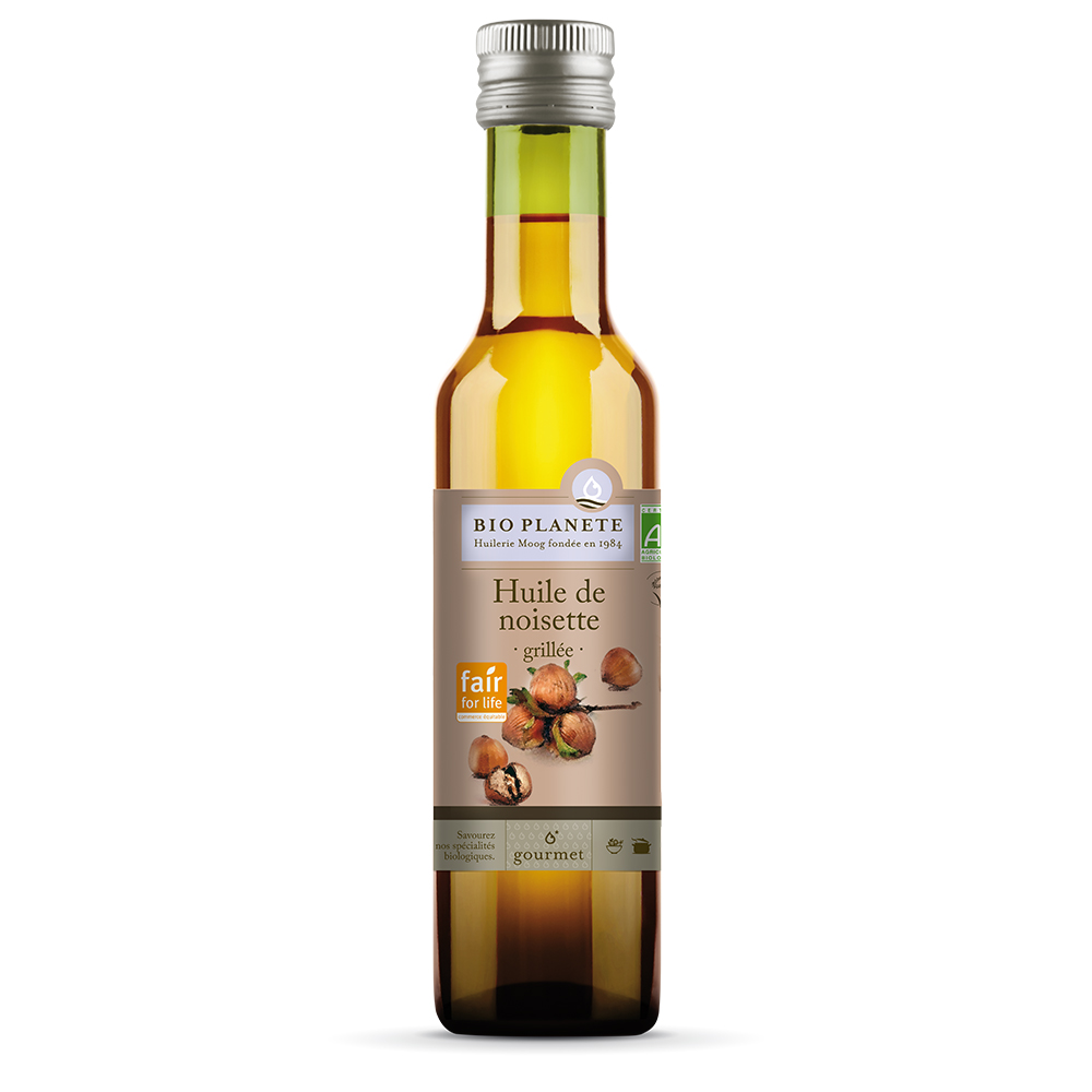 Huile de noisette grillée - BIO PLANÈTE