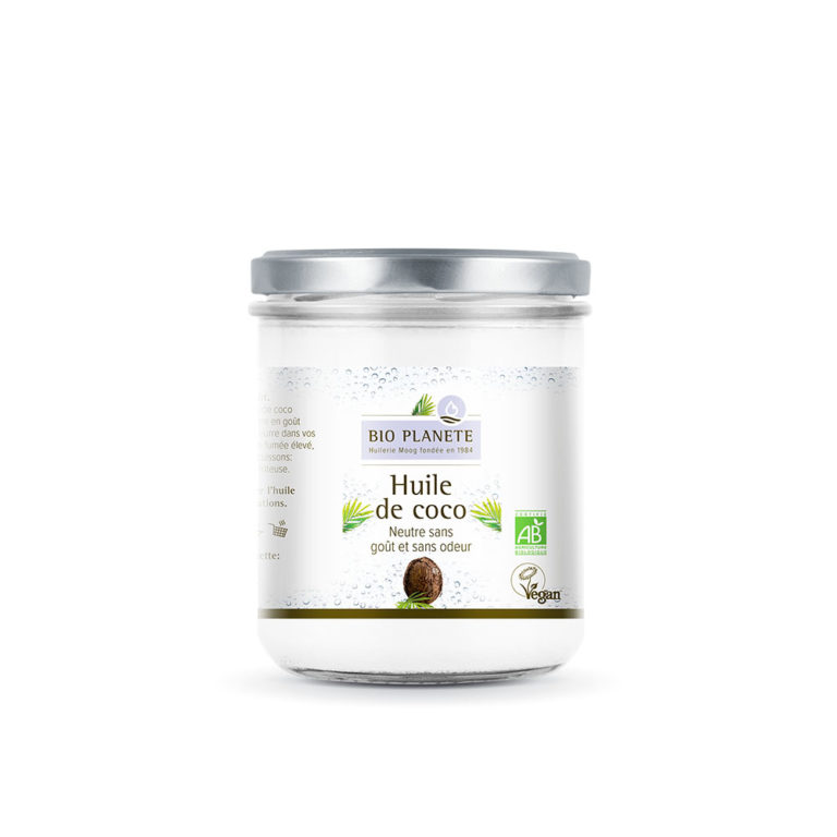Huile de coco désodorisée