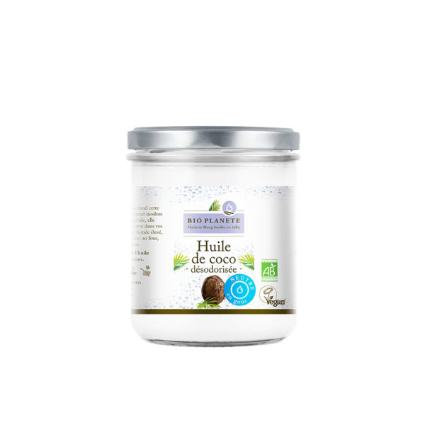 Huile de coco désodorisée