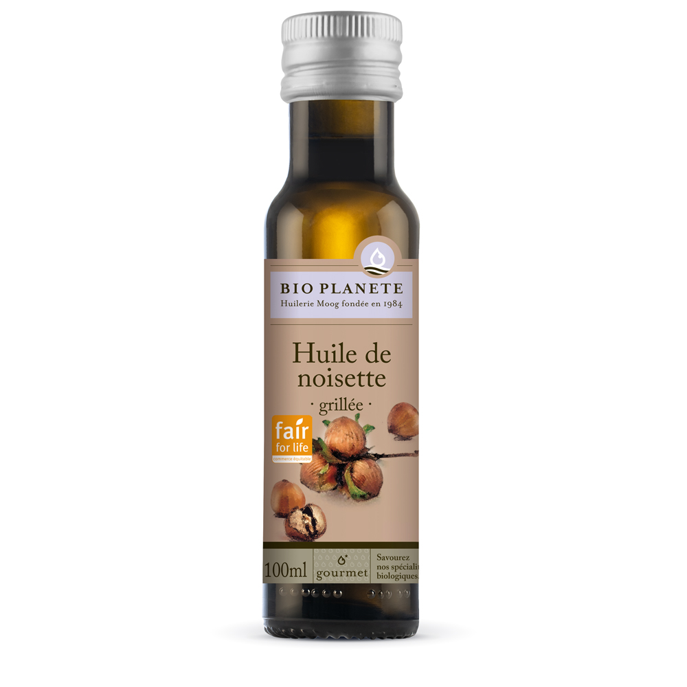 Huile de noisette grillée BIO PLANÈTE