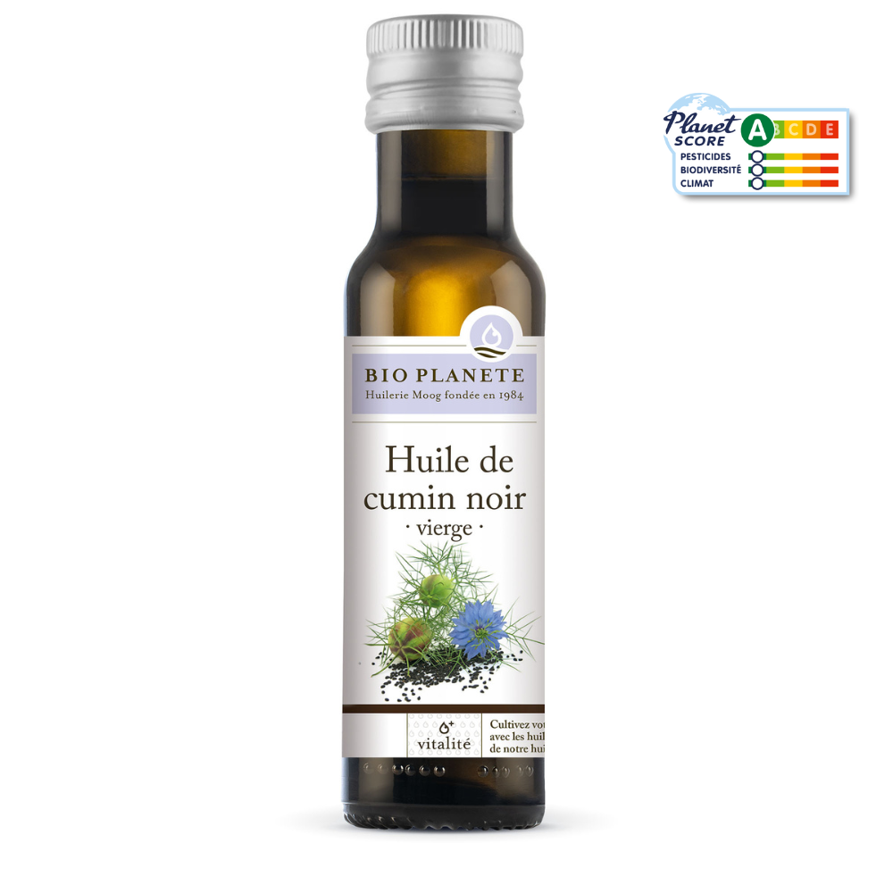 Huile de nigelle en provenance d'Egypte