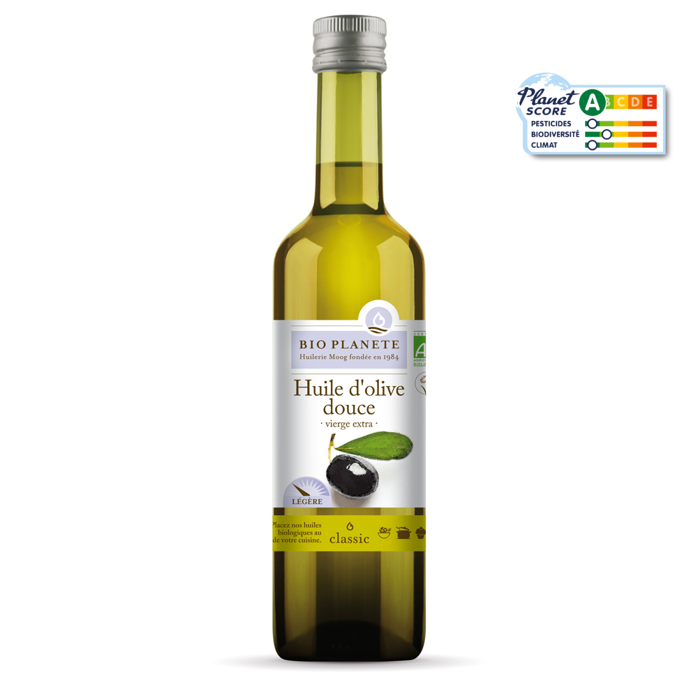 Huile d'olive douce - BIO PLANÈTE