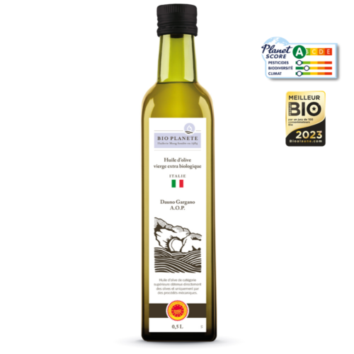 Huile d'olive Dauno Gargano AOP Italie BIO PLANETE