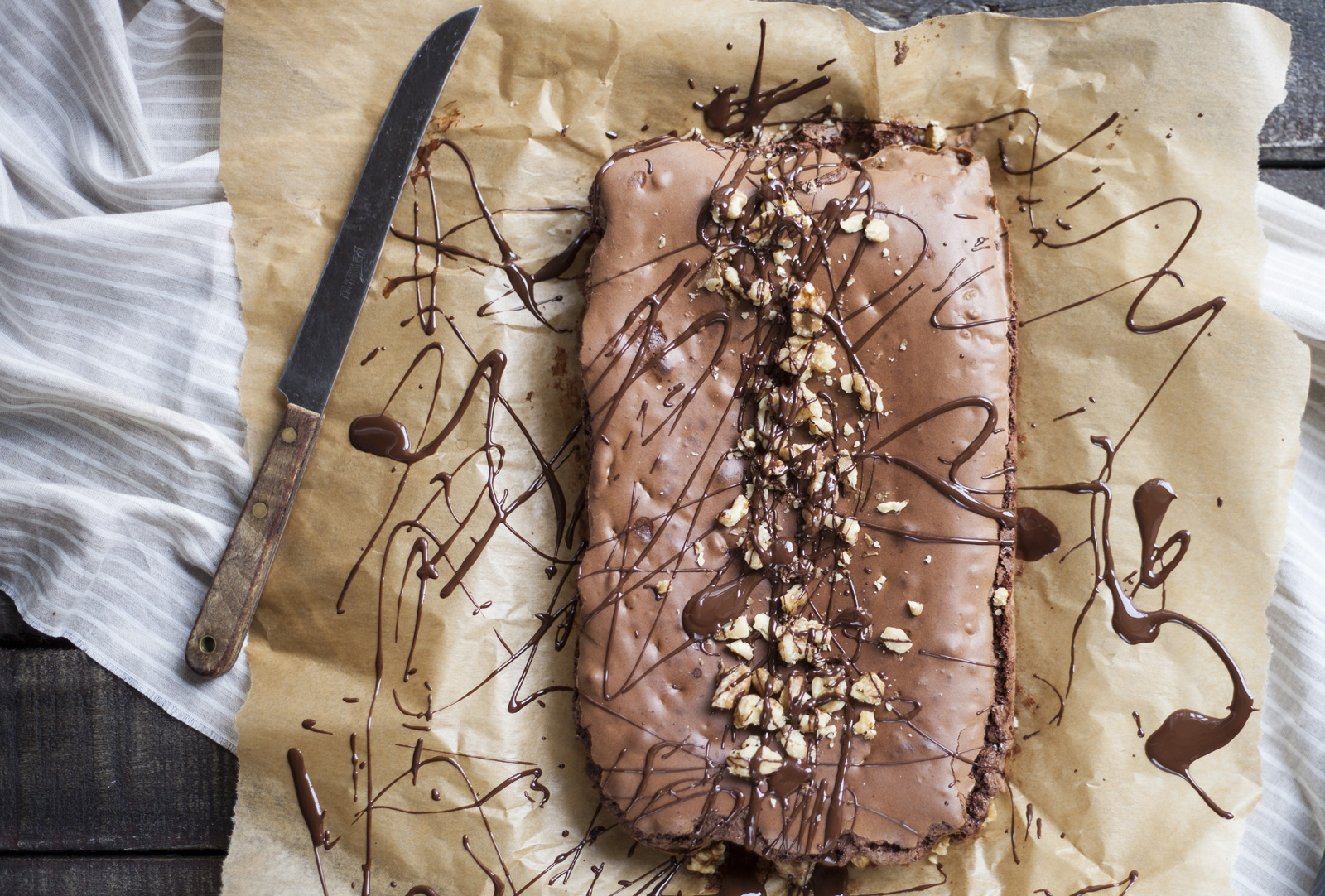 Brownies aux noix - Huile de noix grillée - - BIO PLANÈTE