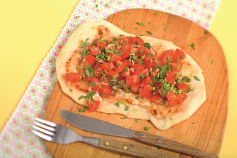 Tarte flambée à la tomate - Balsamic & Olive